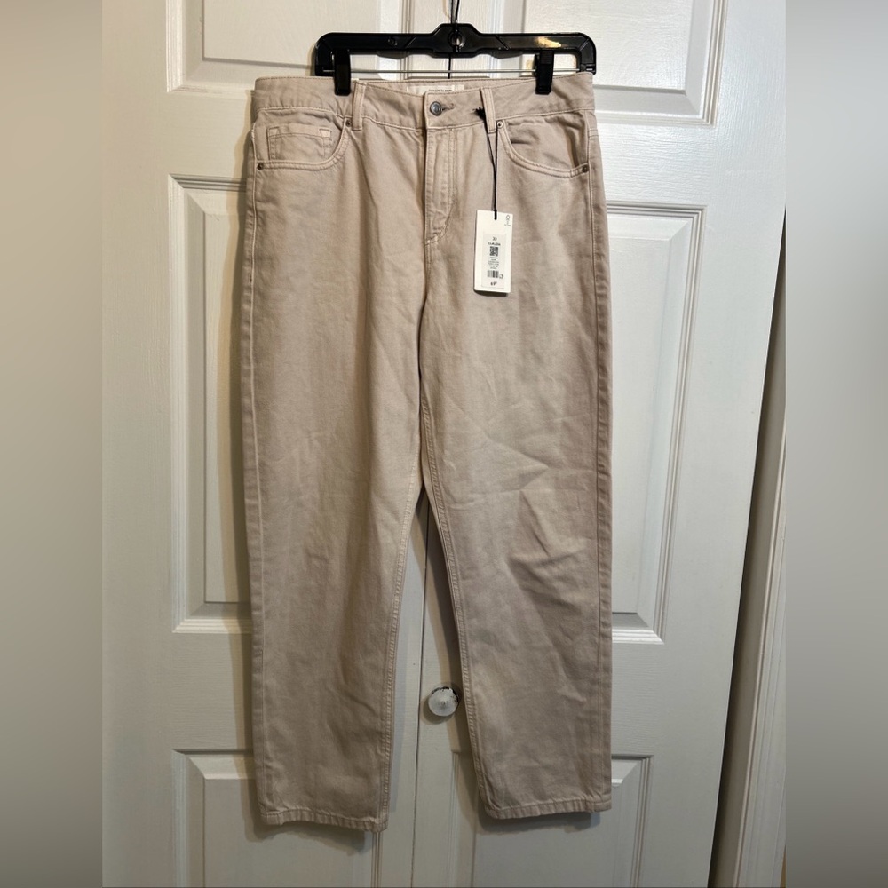 NWT Dynamite Claudia Mom High Rise Jeans Size 10 / 30 Pumice Stone